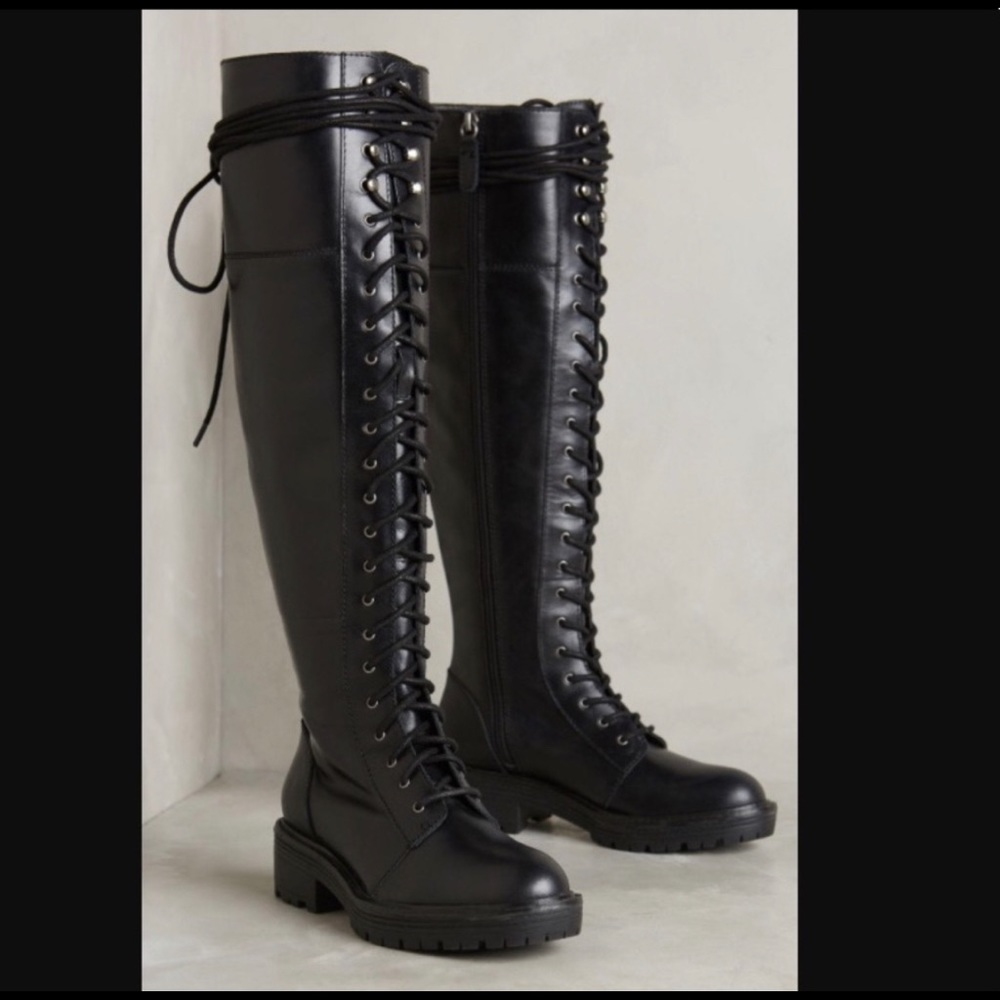 Anthropologie Kelsi Dagger Malcom combat boots